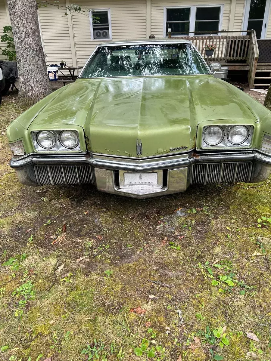 1972 oldsmobile toronado green
