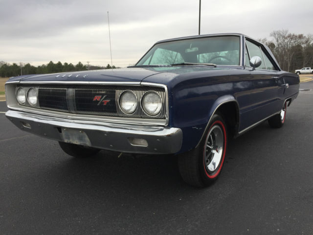 # matching 1967 dodge coronet r/t 440 375 hp factory a/c 39k original survivor