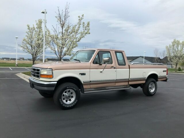 1994 ford f-250 xlt 4x4 super-cab 7.5l 460 v/8 with only 116.000 actual miles