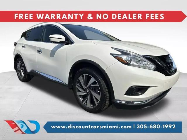 2018 nissan murano platinum