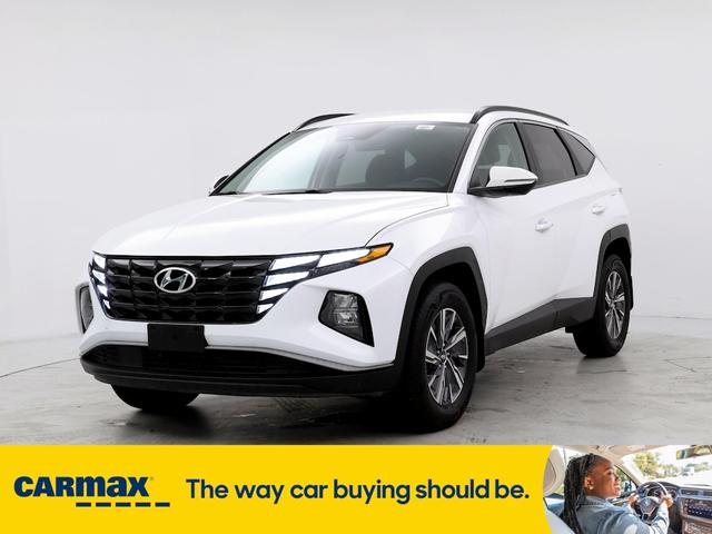 2022 hyundai tucson hybrid blue