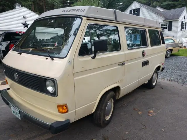 1981 volkswagen vanagon westfalia - 55k original miles - 4 speed - no reserve!!!