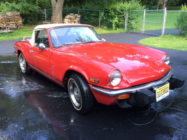 1975 triumph spitfire base convertible 2-door 1.5l