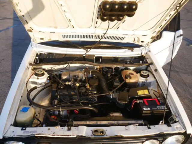 1991 vw volkswagen mk1 cabriolet cabrio karman edition white on white 2 door