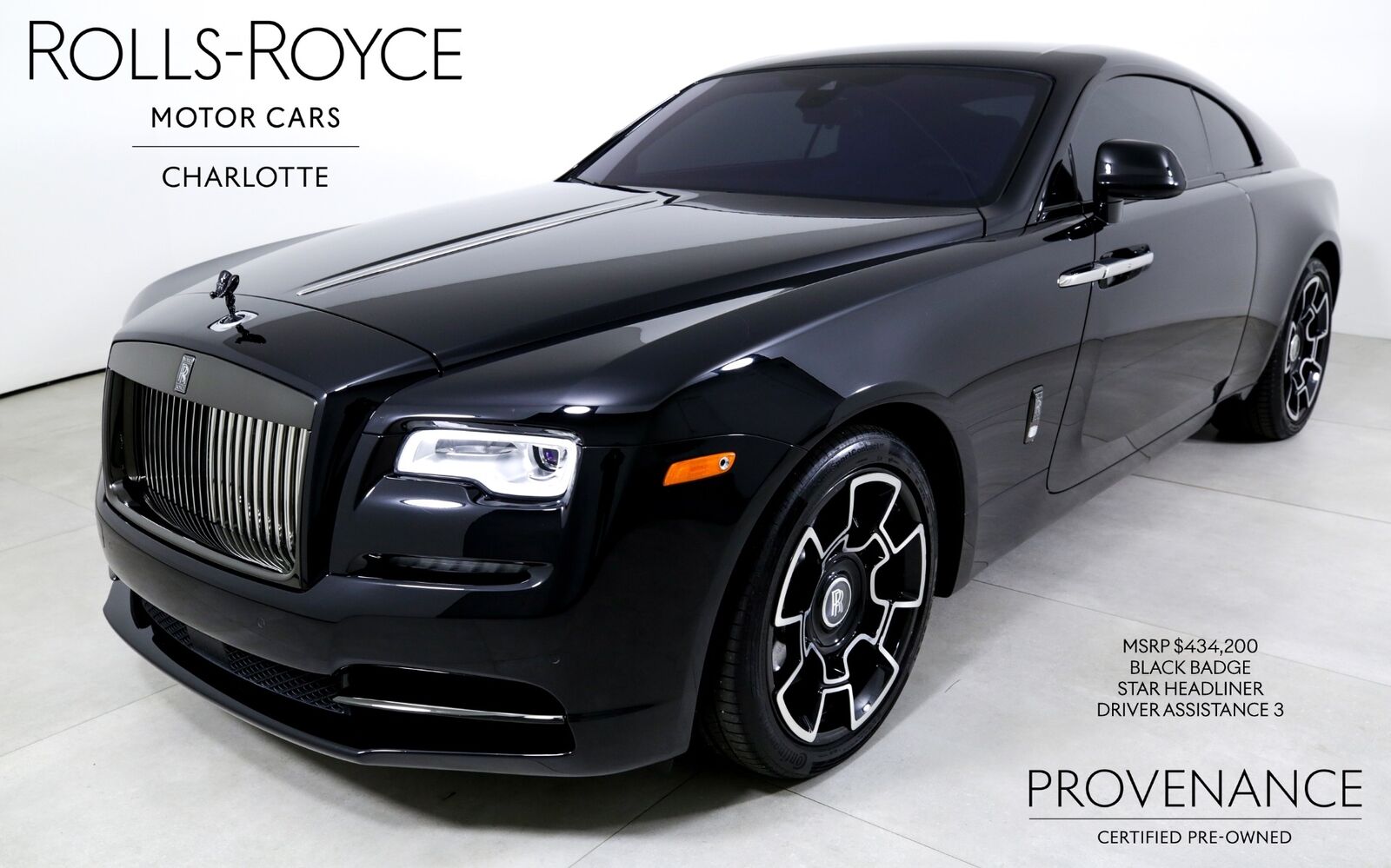2019 rolls-royce black badge wraith