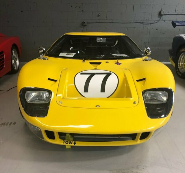 1966 ford gt40 0 yellow
