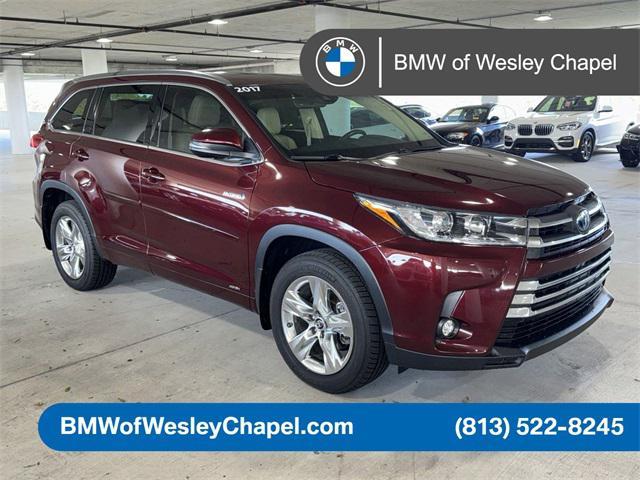 2017 toyota highlander hybrid limited