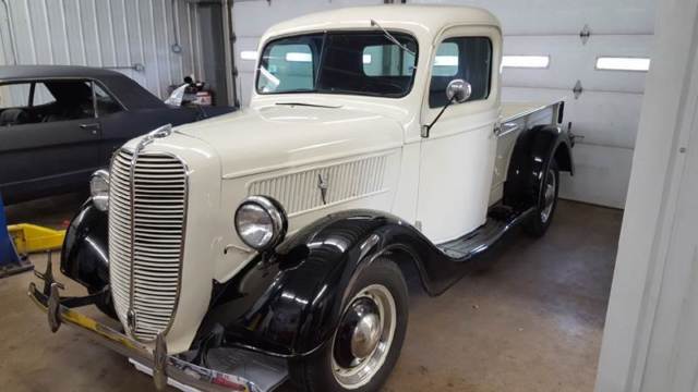 1937 ford f-100, tan with 20000 miles available now!