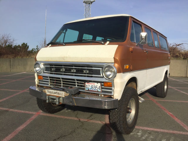 1974 ford econoline 300 4x4 van