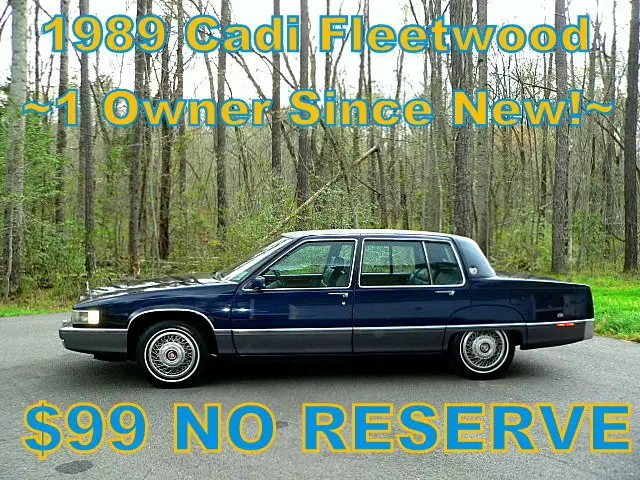 1989 -1 owner for 28 years! 1 of a kind! so nice in & out! wow! $99 no reserve!