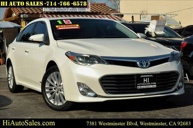 2015 toyota avalon hybrid limited