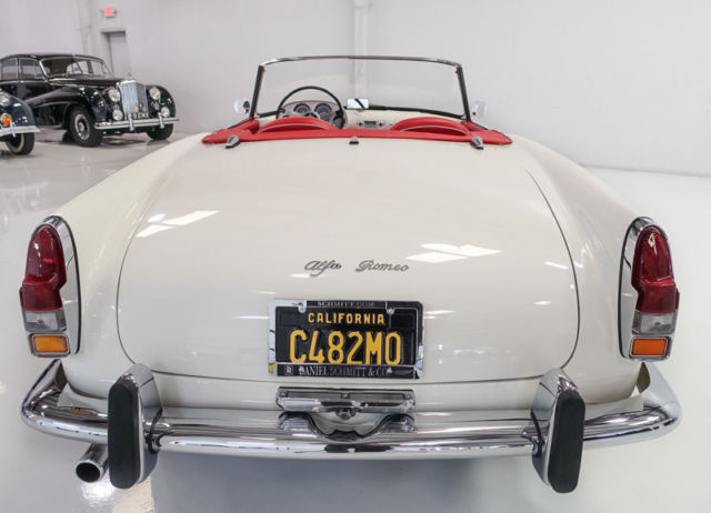 1959 alfa romeo 2000 spider by touring | driven 1,000 miles since restoration