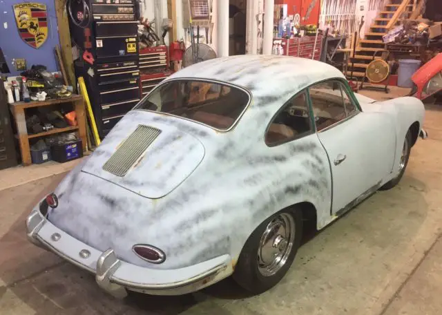 1960 porsche 356 b coupe project
