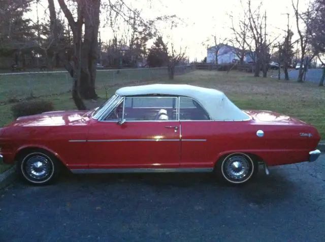 1962 chevrolet chevy ii nova 2-door convertible