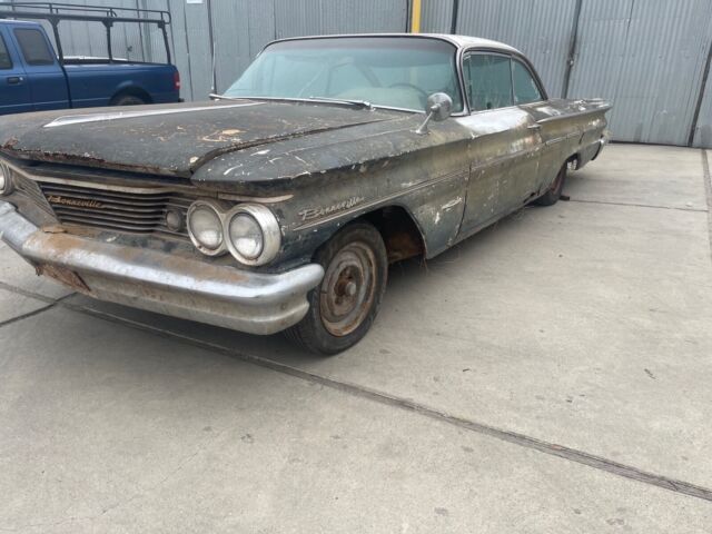 1960 pontiac bonneville coupe green rwd automatic