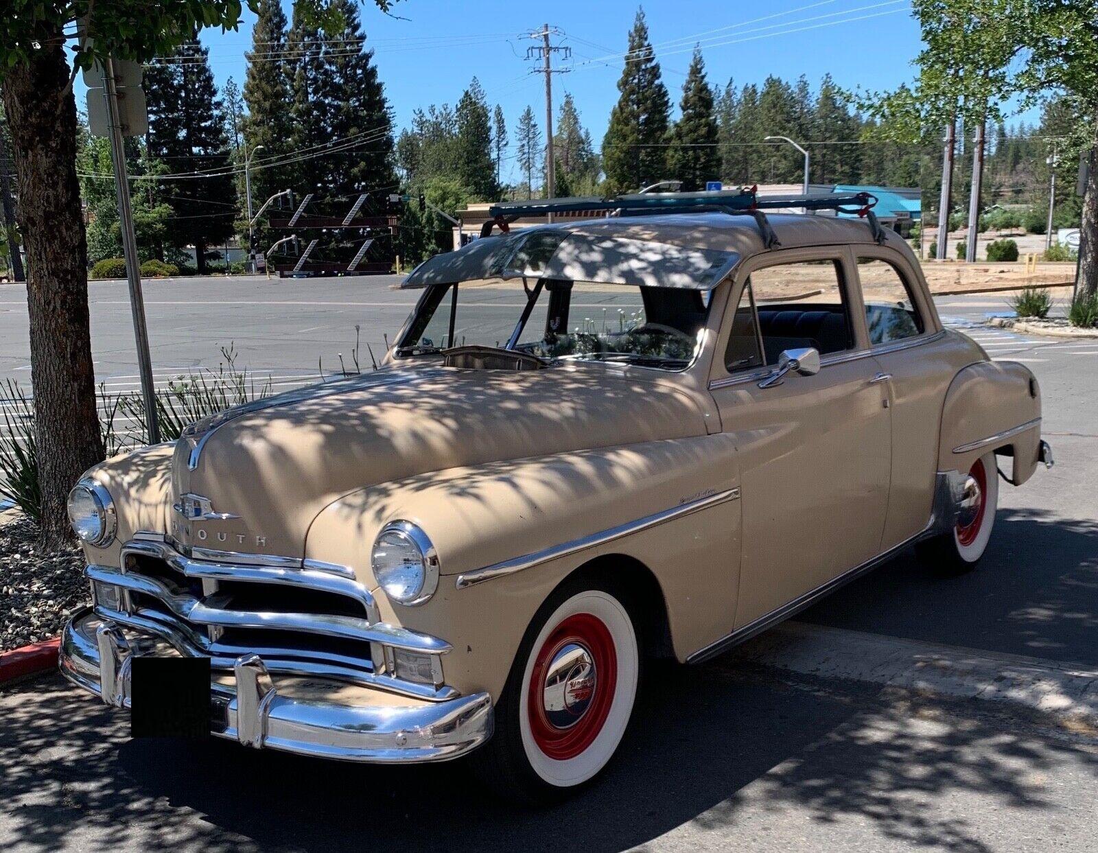 1950 plymouth special deluxe stainless runs cool