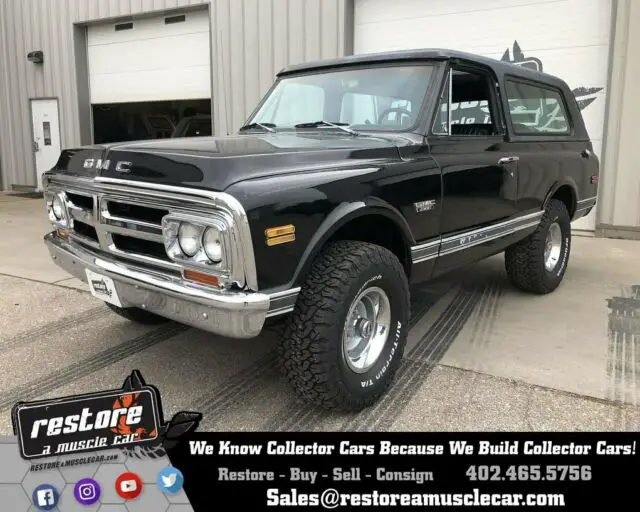 1971 gmc k5 jimmy blazer - 4x4 - 350ci, automatic - rust free, black