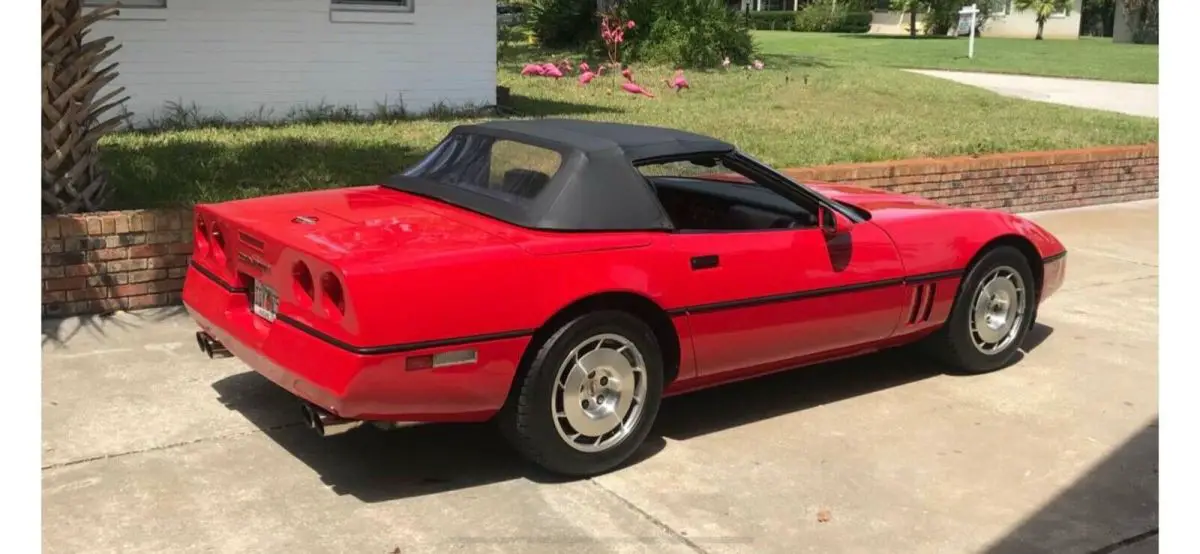 1986 chevrolet corvette convertible limited edition pace car restored condition