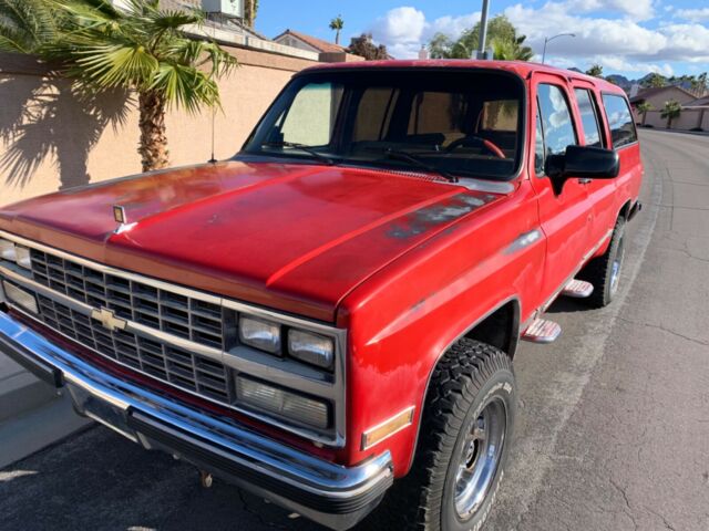 1990 chevrolet suburban 4x4 2500 v2500 auto 5.7