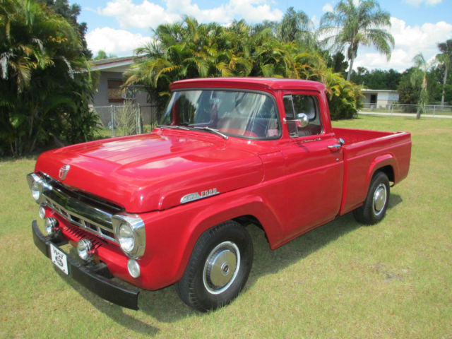 1957 ford f-100 styleside short bed pick up 2-door 4.4l