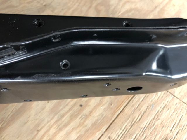 1990 corvette zr-1 chassis - primed ready for paint
