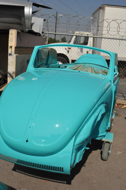 1971 vw super beetle convertible - classic frame-off restoration