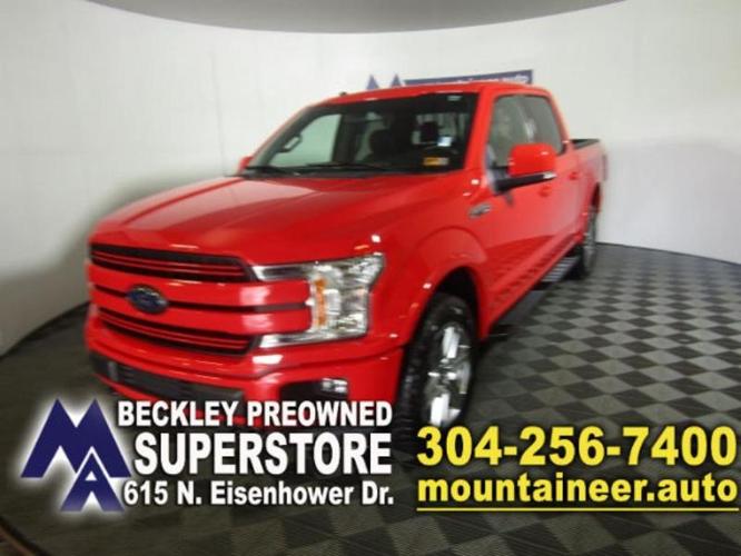 2018 ford f-150 lariat 4x4 lariat 4dr supercrew 5.5 ft. sb for sale in beckley, west virginia
