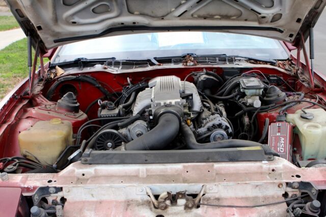 1987 pontiac firebird trans am - new engine new rims / engine