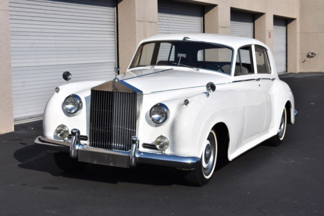1957 rolls royce silver cloud i lhd 0 white sedan 4.7l i6 automatic