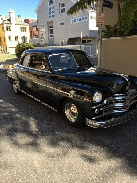 1949 dodge coronet coupe. california, rust free, all steel resto-mod. beauty!