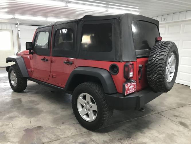 used 2010 jeep wrangler 4wd unlimited rubicon pease, mn 56363 for sale in pease, minnesota