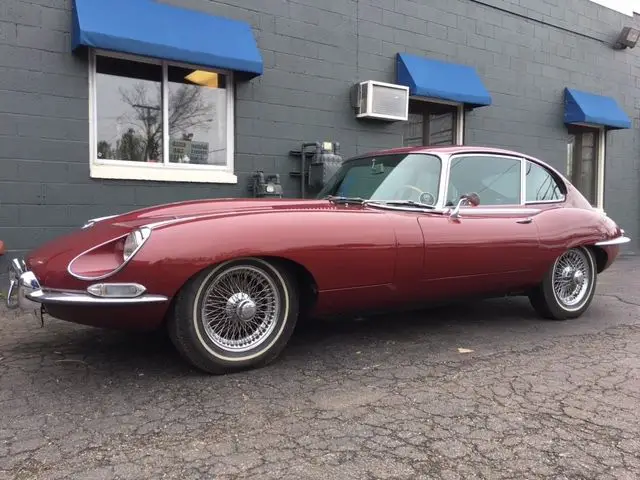 1968 jaguar xke 2+2 coupe series 1.5 - well preserved/documented - 23,060 miles