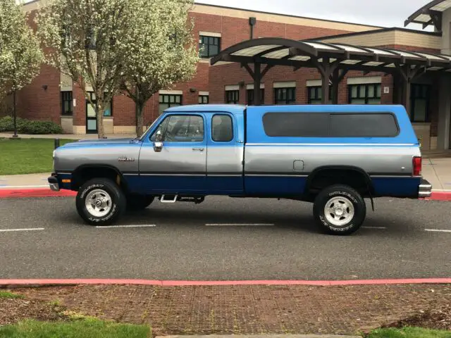 1993 dodge ram 250 4x4 club cab long bed 5.9l 12v cummins turbo diesel
