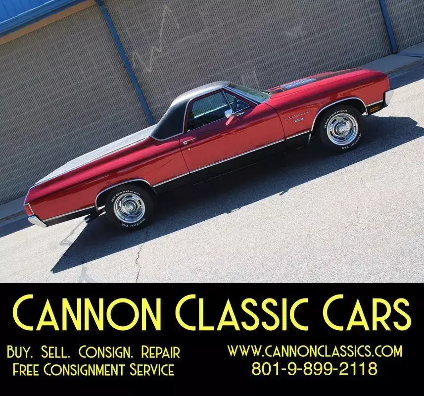 ***1970 chevrolet el camino 350 v8 complete restoration red***