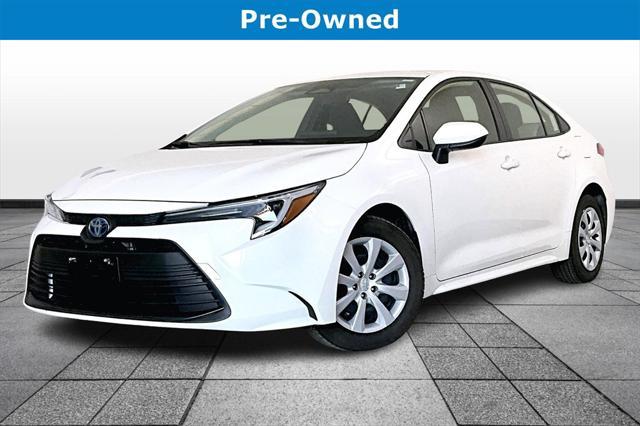 2023 toyota corolla hybrid le