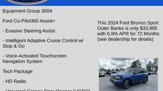 2024 Ford Bronco Sport outer banks