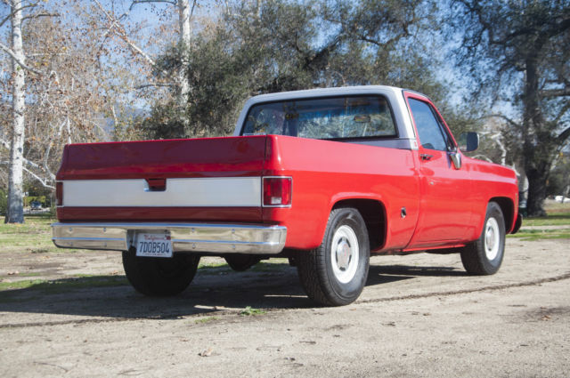 1979 gmc short bed sierra classic. nice truck that looks and runs great. in ca