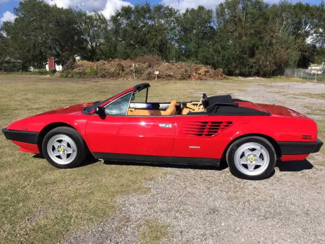1985 ferrari mondial convertible great florida car! low reserve!
