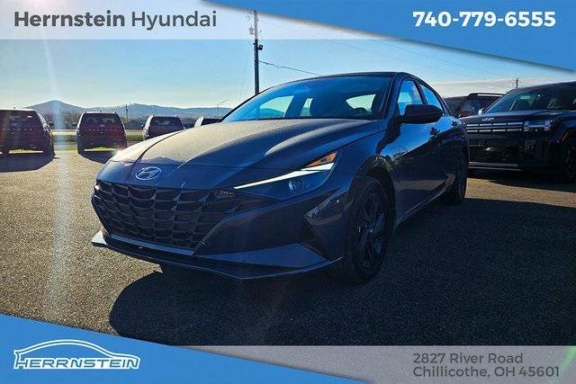 2023 hyundai elantra hev blue