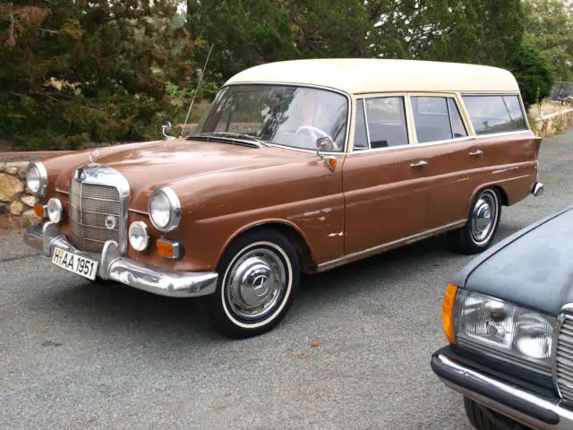 1963 mercedes-benz 190d binz coachbuilt fintail station wagon kombiwagen