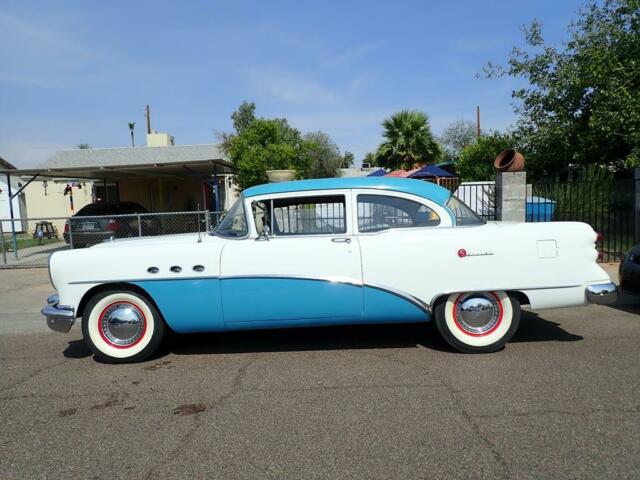1954 buick special 2dr sedan, rare manual transmission car