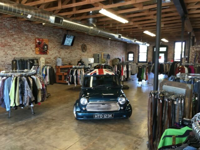 1972 classic mini right hand drive , registered for one year california pink sli