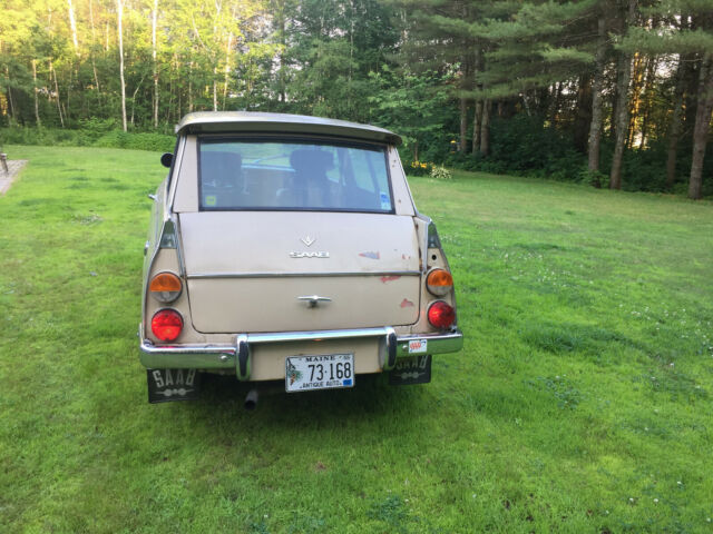 1970 saab 95 wagon no reserve