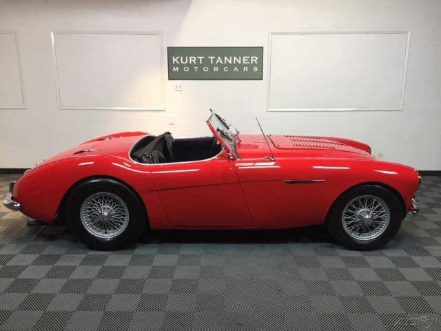 1955 austin healey 100-4 bn-1. modified with a 1963 chevrolet corvette 327/340+