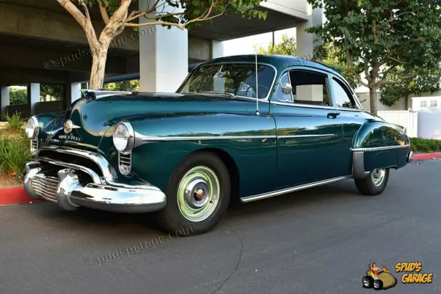 1950 oldsmobile rocket 88 deluxe futuramic club coupe 303 v8 hydramatic ac