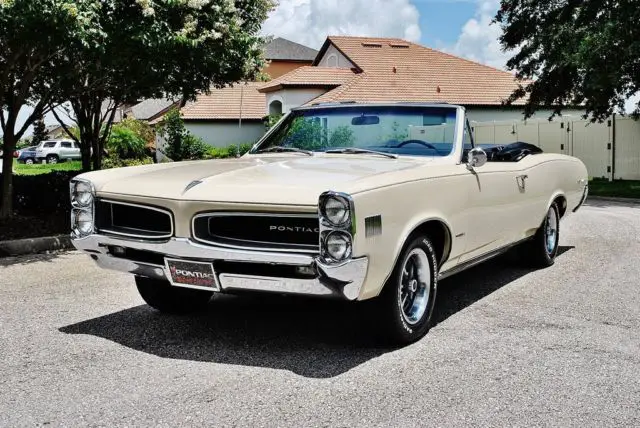 1966 pontiac lemans convertible 326 ho very original car in pristine condition!
