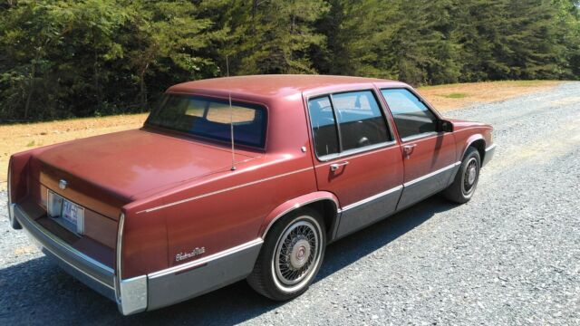 own a piece of automotive history - 1989 cadillac sedan deville