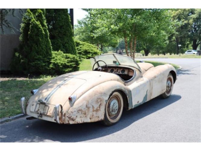 1950 jaguar xk120 in astoria, new york