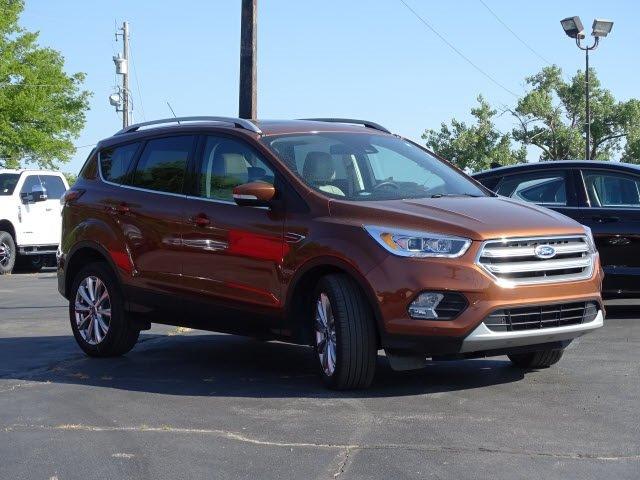 used 2017 ford escape fwd titanium bristow, ok 74010 for sale in bristow, oklahoma