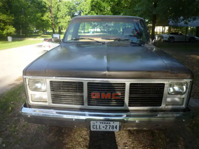 1987 gmc high sierra 2500 pick up truck 5.7 tbi 3 speed with low gear